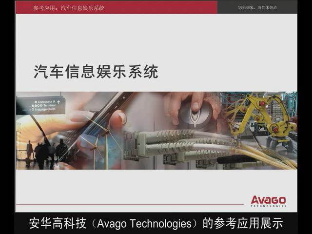 安华高科技汽车信息娱乐系统