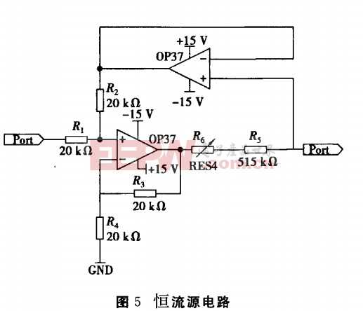 医用恒流源电路